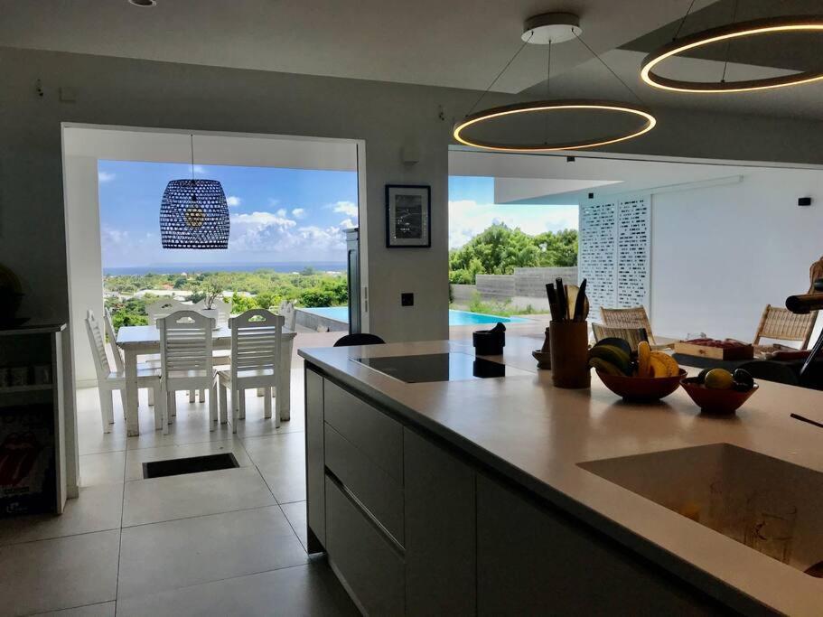 Villa Miss M. Magnifique Villa Contemporaine Neuve Vue Mer 圣弗朗索瓦 外观 照片