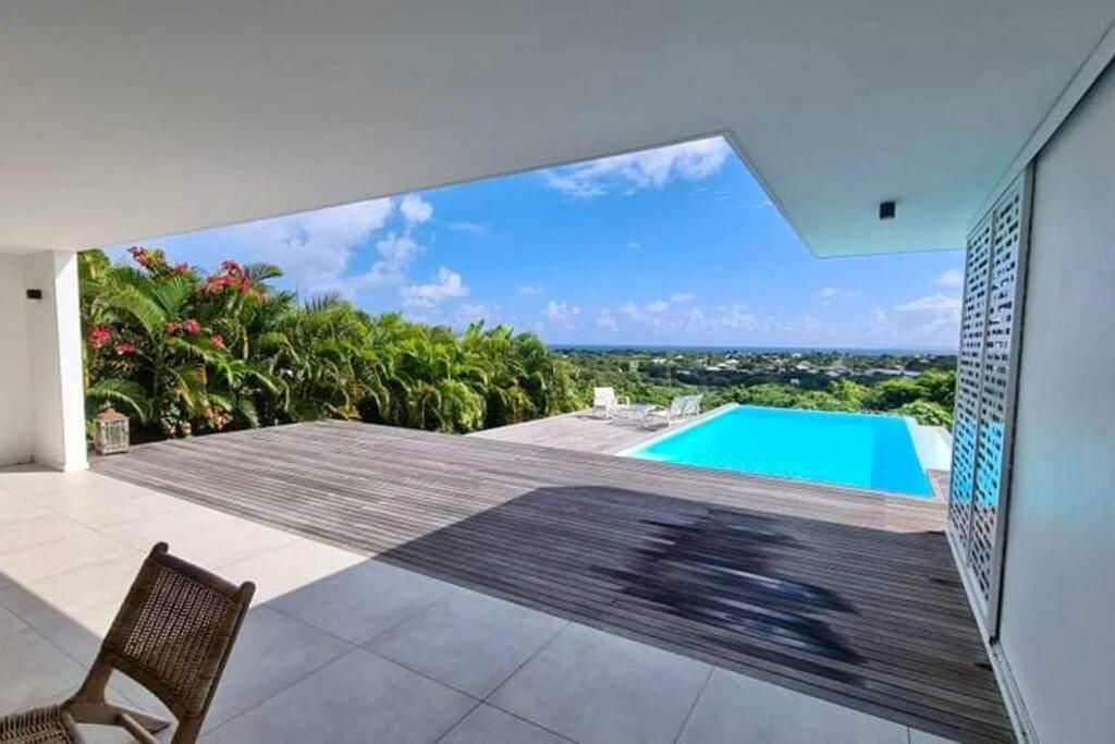 Villa Miss M. Magnifique Villa Contemporaine Neuve Vue Mer 圣弗朗索瓦 外观 照片