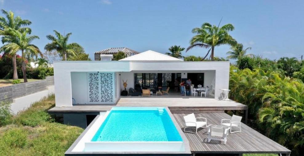 Villa Miss M. Magnifique Villa Contemporaine Neuve Vue Mer 圣弗朗索瓦 外观 照片