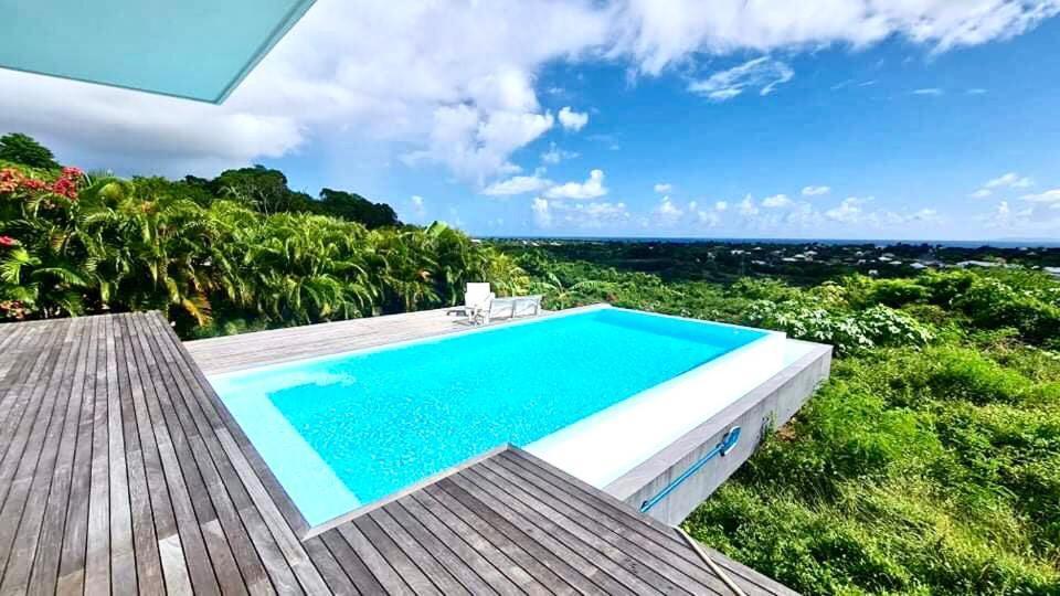 Villa Miss M. Magnifique Villa Contemporaine Neuve Vue Mer 圣弗朗索瓦 外观 照片